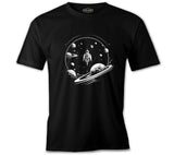 Travel to the Planets Black Men's Tshirt 