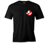 Ghost Busters Logo Black Men's Tshirt