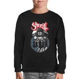 Ghost Black Kids Sweatshirt