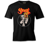 Ghost - The Papa Card Siyah Erkek Tshirt