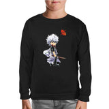 Gintama Gintoki Black Kids Sweatshirt