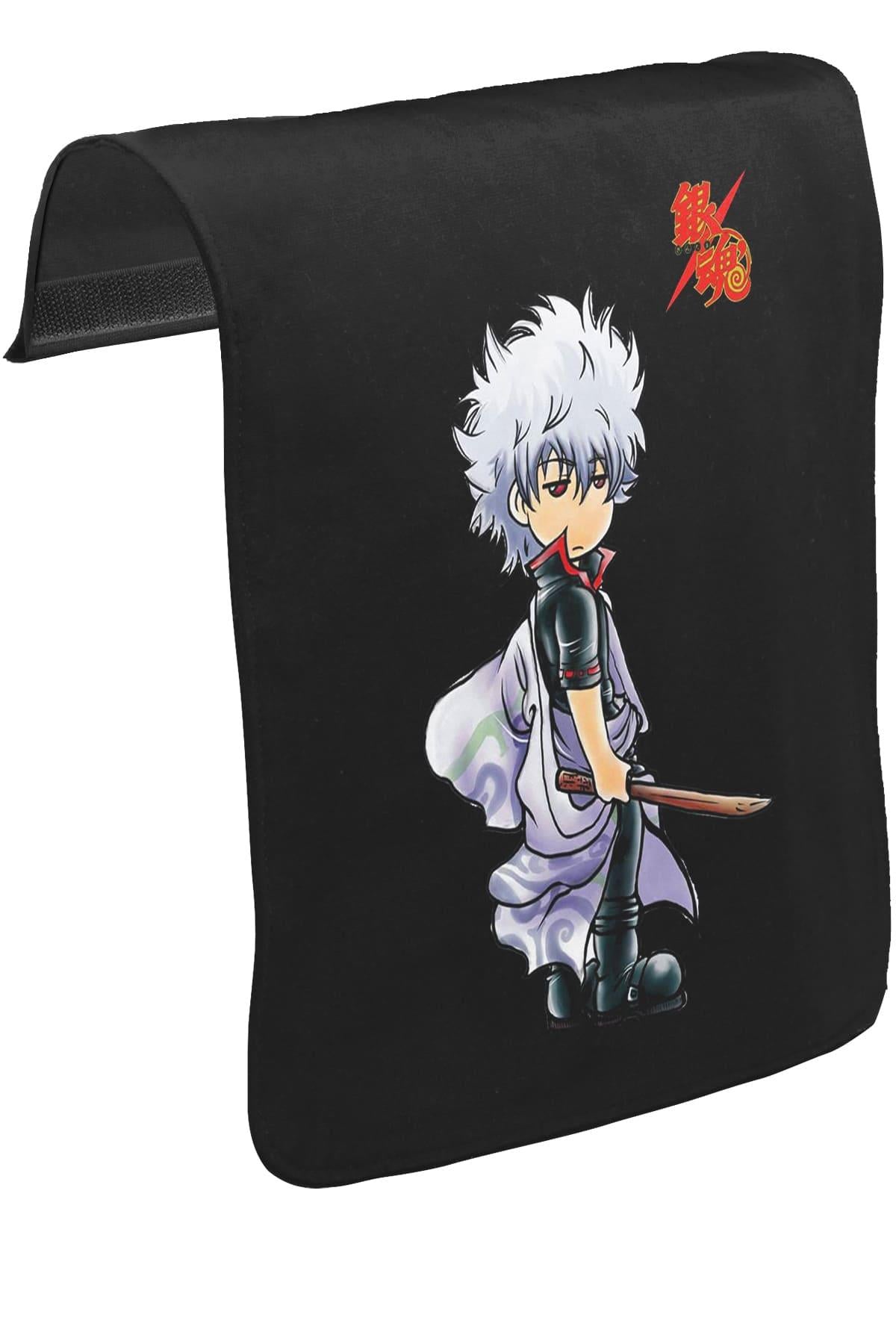 Gintama Gintoki Unisex Black Snap-On Messenger Bag Cover CK-915 