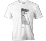 Girl with the Wind White Men's T-Shirt
