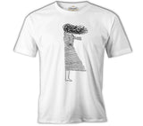 Girl with the Wind White Men's T-Shirt