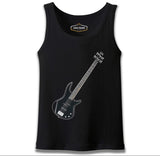 Gitar - Bass Siyah Erkek Atlet