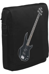 Gitar - Bass Unisex Siyah Postacı Çanta