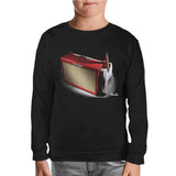 Gitar - Fender 1 Siyah Çocuk Sweatshirt