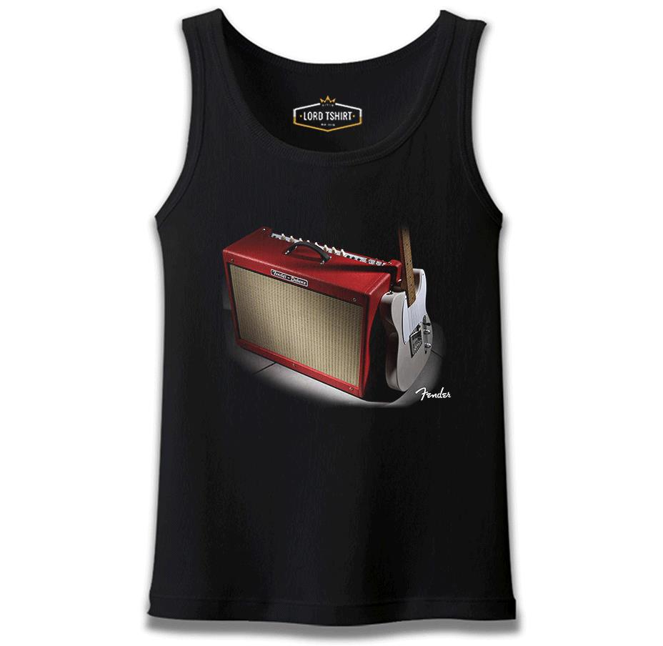 Gitar - Fender 1 Siyah Erkek Atlet