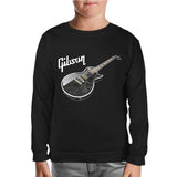 Gitar - Gibson 1 Siyah Çocuk Sweatshirt