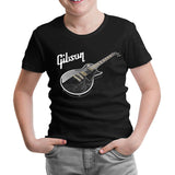 Gitar - Gibson 1 Siyah Çocuk Tshirt