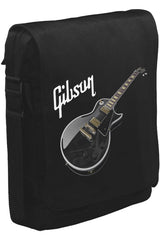 Gitar - Gibson I Unisex Siyah Postacı Çanta