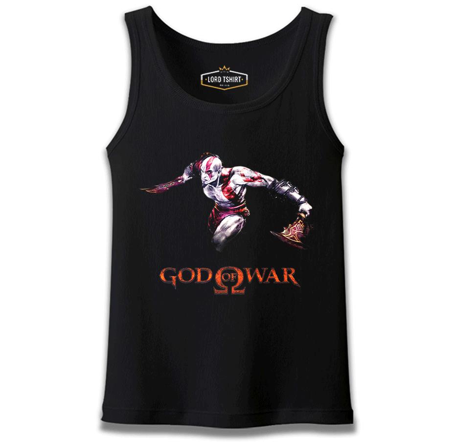God of War 1 Siyah Erkek Atlet