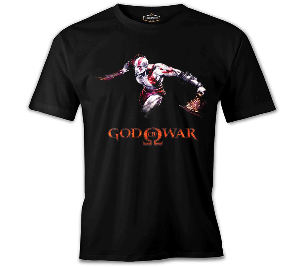 God of War 1 Siyah Erkek Tshirt
