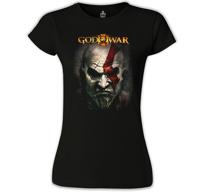 God of War 2 Siyah Kadın Tshirt