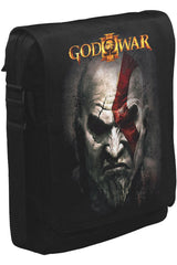 God of War 2 Unisex Siyah Postacı Çanta