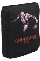 God of War I Unisex Siyah Postacı Çanta