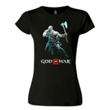 God of War - The Force Siyah Kadın Tshirt