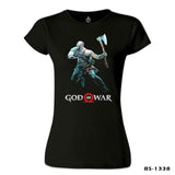 God of War - The Force Siyah Kadın Tshirt