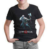 God of War - The Force Siyah Çocuk Tshirt