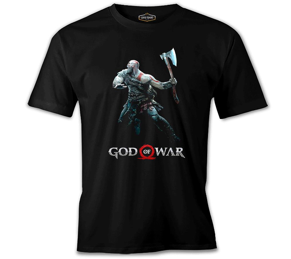 God of War - The Force Siyah Erkek Tshirt