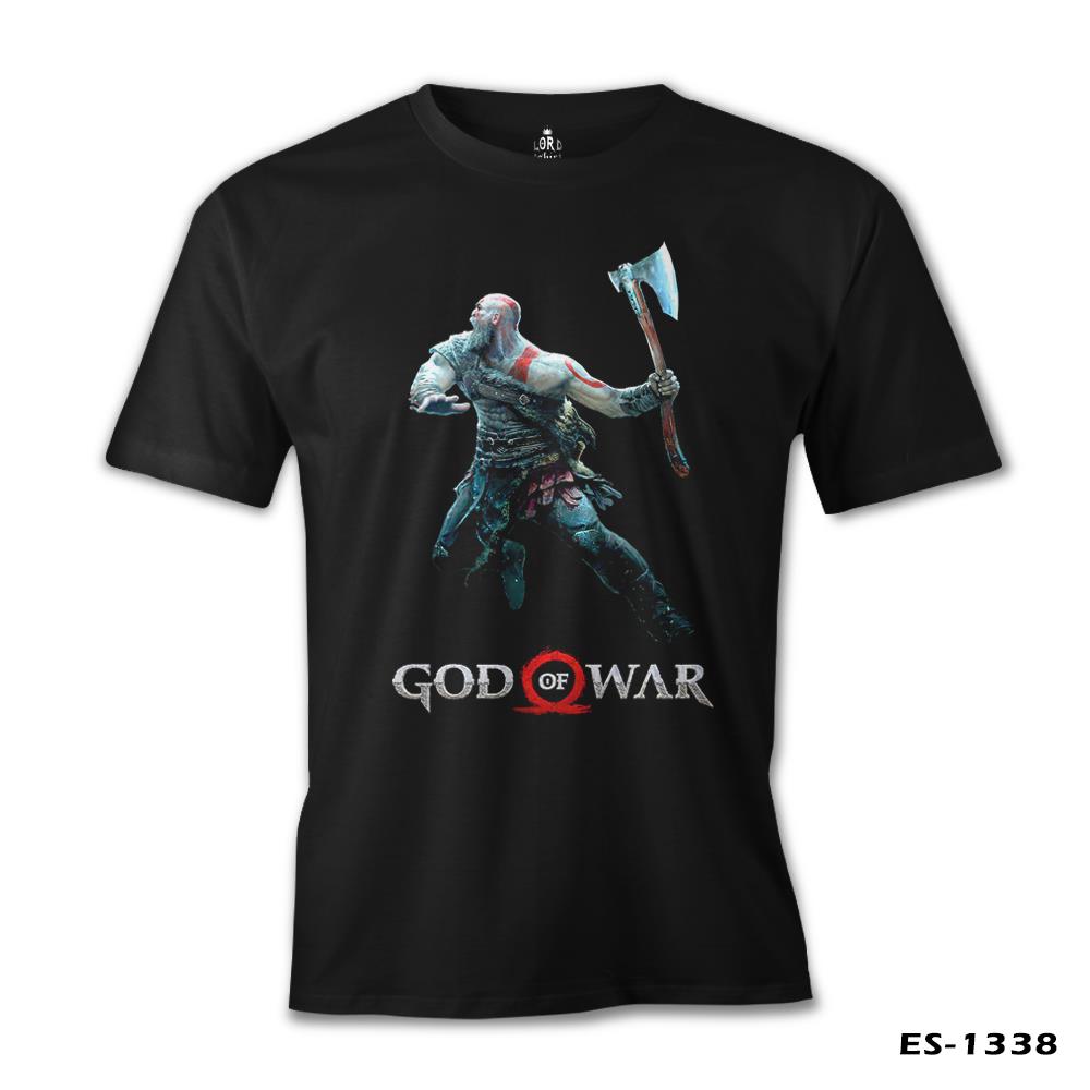 God of War - The Force Siyah Erkek Tshirt