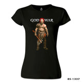 God of War - The Power Siyah Kadın Tshirt