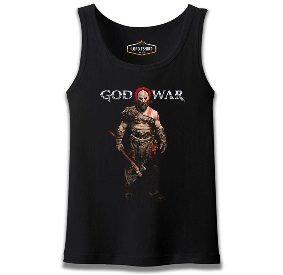 God of War - The Power Siyah Erkek Atlet