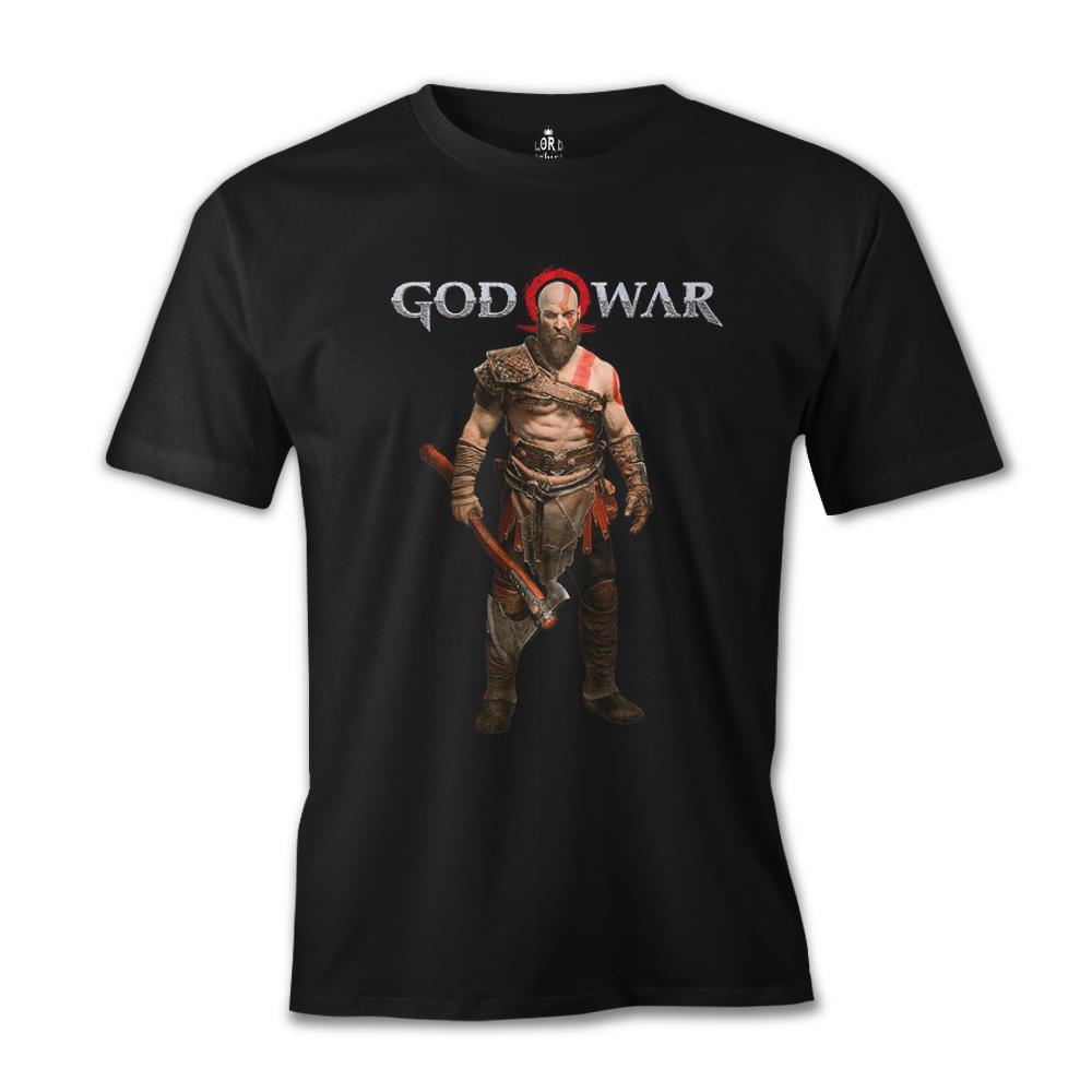 God of War - The Power Siyah Erkek Tshirt