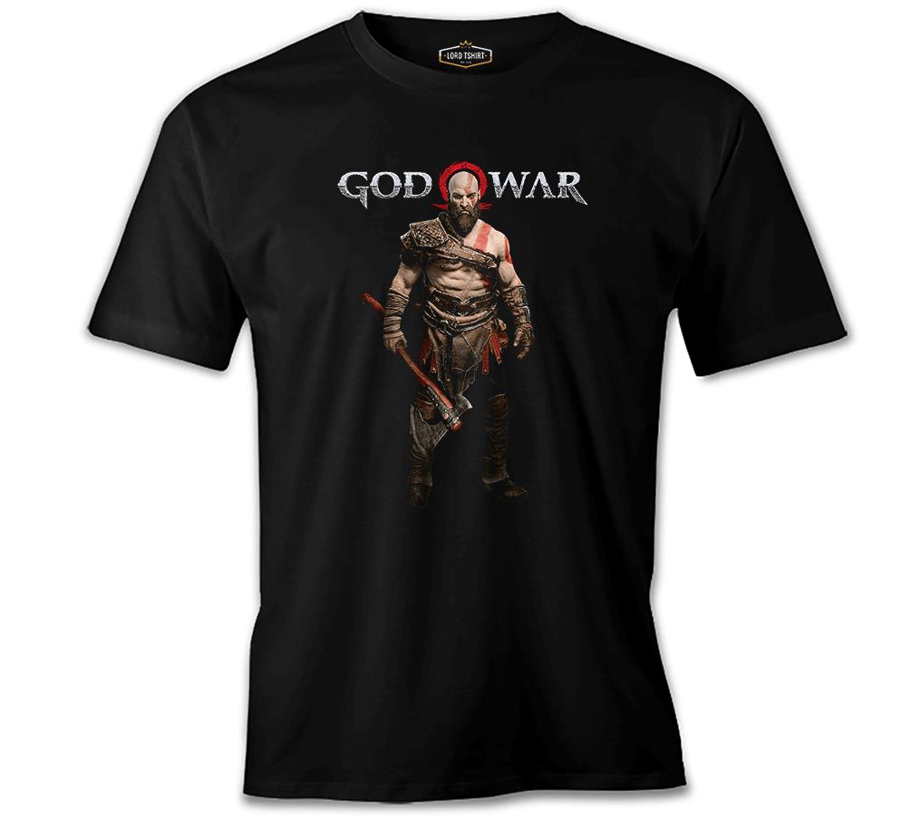 God of War - The Power Siyah Erkek Tshirt