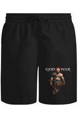 God of War - The Power Unisex Siyah Şort
