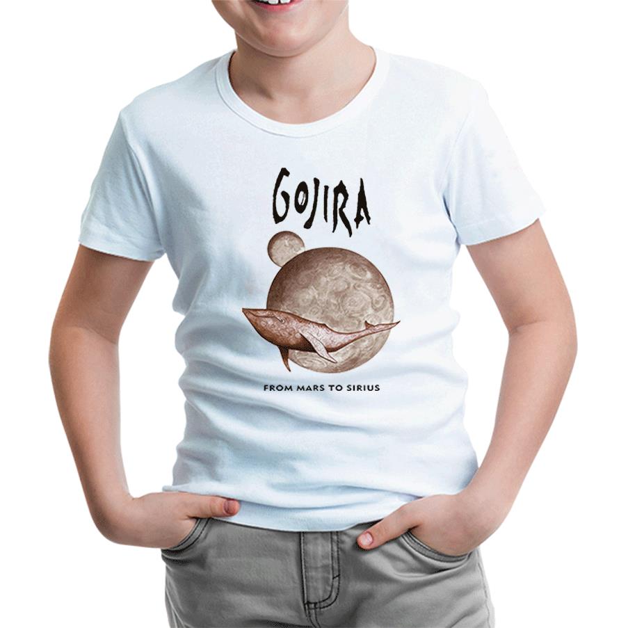 Gojira - From Mars to Sirius White Kids Tshirt