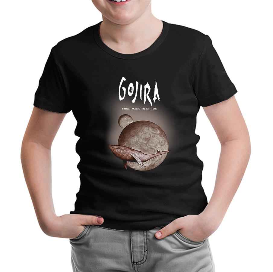 Gojira - From Mars to Sirius Black Kids Tshirt
