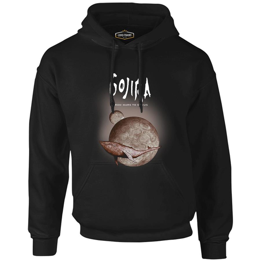 Gojira - From Mars to Sirius Black Men's Zipperless Hoodie
