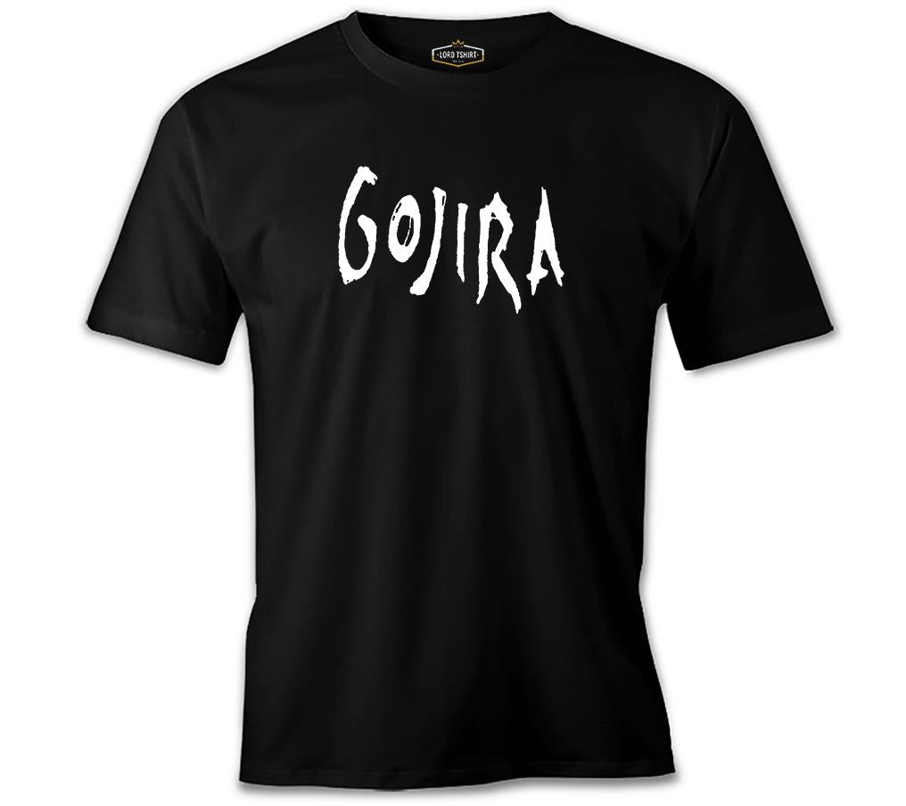 Gojira - Logo Siyah Erkek Tshirt