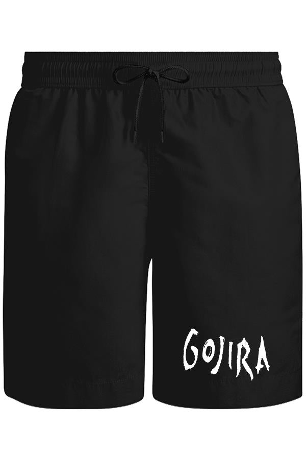 Gojira - Logo Unisex Siyah Şort