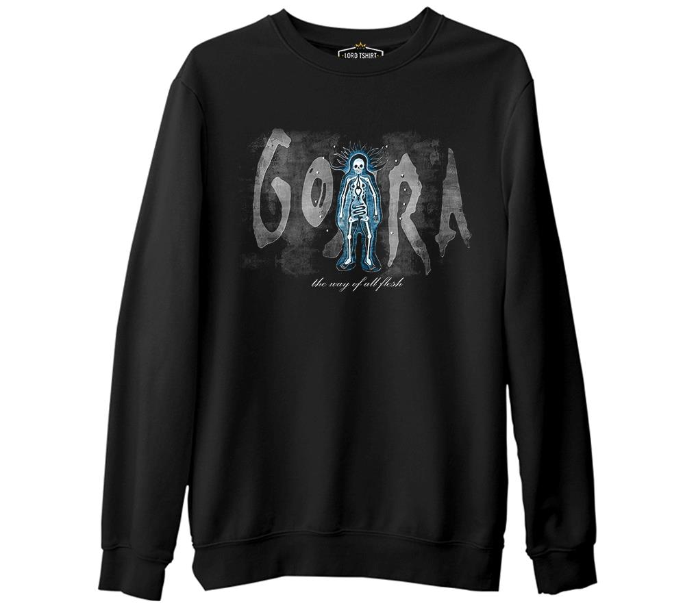 Gojira - The Way of all Flesh  Siyah Erkek Kalın Sweatshirt