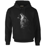 Göktürk Kurt Black Men's Zipperless Hoodie