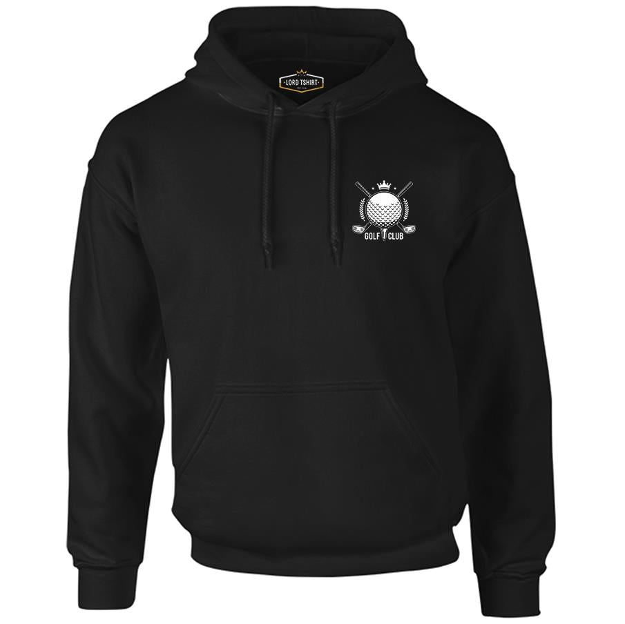Golf Club - Golf Club Black Men's Zipperless Hoodie