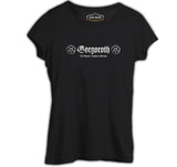 Gorgoroth - Logo Chest Black Women's Tshirt 