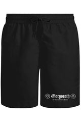 Gorgoroth - Logo Chest Unisex Black Shorts 