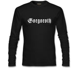 Gorgoroth - Logo Siyah Erkek Sweatshirt