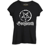 Gorgoroth - Pentagram Logo Black Women's Tshirt 