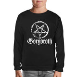 Gorgoroth - Pentagram Logo Black Kids Sweatshirt 