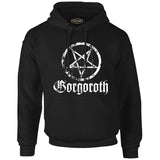 Gorgoroth - Pentagram Logo Black Men's Zipperless Hoodie 