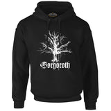 Gorgoroth Siyah Erkek Fermuarsız Kapşonlu