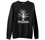 Gorgoroth  Siyah Erkek Kalın Sweatshirt