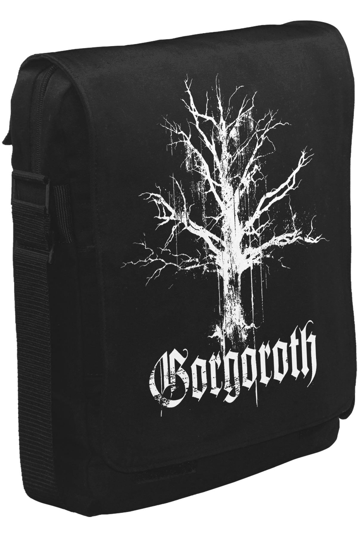 Gorgoroth Unisex Siyah Postacı Çanta
