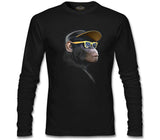 Gorilla - Glasses Black Men's Sweatshirt
