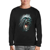 Gorilla Black Kids Sweatshirt