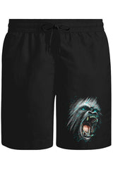 Gorilla Unisex Black Shorts 